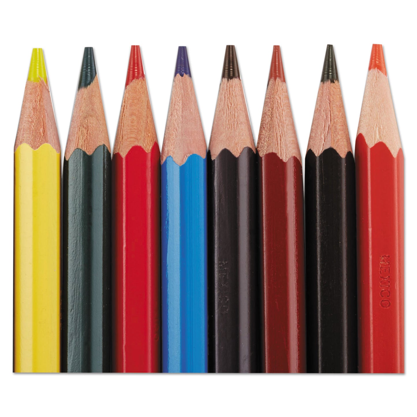 Prismacolor Col-Erase Pencil with Eraser, 0.7 mm, 2B, Assorted Lead and Barrel Colors, Dozen (20516)