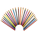 Prismacolor Col-Erase Pencil with Eraser, 0.7 mm, 2B, Assorted Lead and Barrel Colors, 24/Pack (20517)