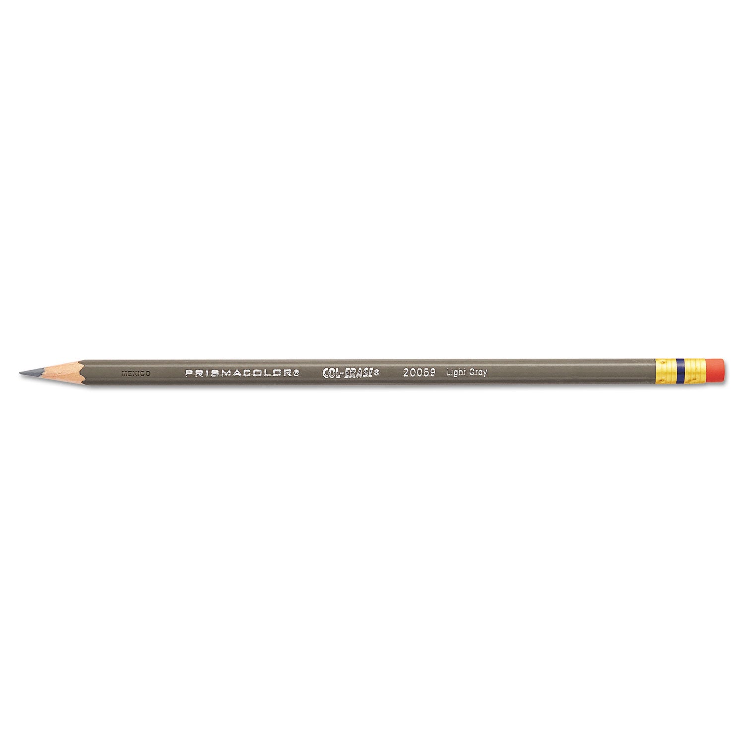 Prismacolor Col-Erase Pencil with Eraser, 0.7 mm, 2B, Assorted Lead and Barrel Colors, 24/Pack (20517)