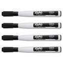 EXPO Magnetic Dry Erase Marker, Fine Bullet Tip, Black, 4/Pack (1944745)