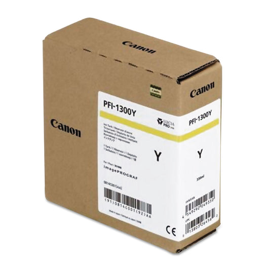 Canon 0814C001AA (PFI-1300) Ink, Yellow