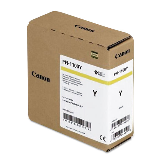 Canon 0853C001AA (PFI-1100) Ink, Yellow