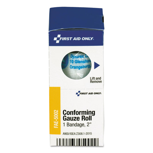 First Aid Only Gauze Bandages, Conforming, 2" Wide (FAE5002)