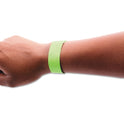 SICURIX Security Wristbands, Sequentially Numbered, 10" x 0.75", Green, 100/Pack (85060)