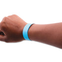 SICURIX Security Wristbands, Sequentially Numbered, 10" x 0.75", Blue, 100/Pack (85030)