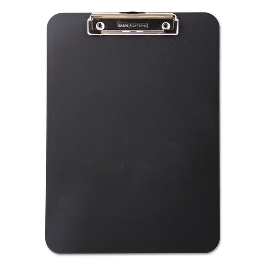 Mobile OPS Unbreakable Recycled Clipboard, 0.5" Clip Capacity, Holds 8.5 x 11 Sheets, Black (61624)