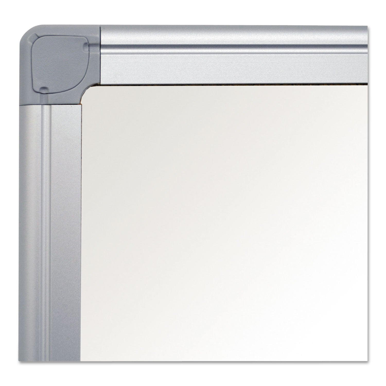 MasterVision Earth Silver Easy-Clean Dry Erase Board, 36 x 24, White Surface, Silver Aluminum Frame (CR0620790)