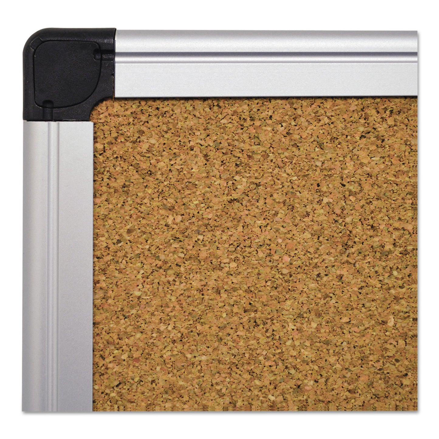 MasterVision Value Cork Bulletin Board with Aluminum Frame, 24 x 36, Tan Surface, Silver Aluminum Frame (CA031170)