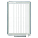 MasterVision In-Out Magnetic Dry Erase Board, 24 x 36, White Surface, Silver Aluminum Frame (GA02109830)