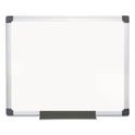 MasterVision Value Melamine Dry Erase Board, 24 x 36, White Surface, Silver Aluminum Frame (MA0312170MV)