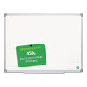 MasterVision Earth Gold Ultra Magnetic Dry Erase Boards, 24 x 36, White Surface, Silver Aluminum Frame (MA0307790)