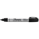 Sharpie Durable Metal Barrel Permanent Marker, Broad Chisel Tip, Black (1794224)
