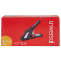 Universal Heavy-Duty Stapler, 200-Sheet Capacity, Black/Graphite/Red (43048)