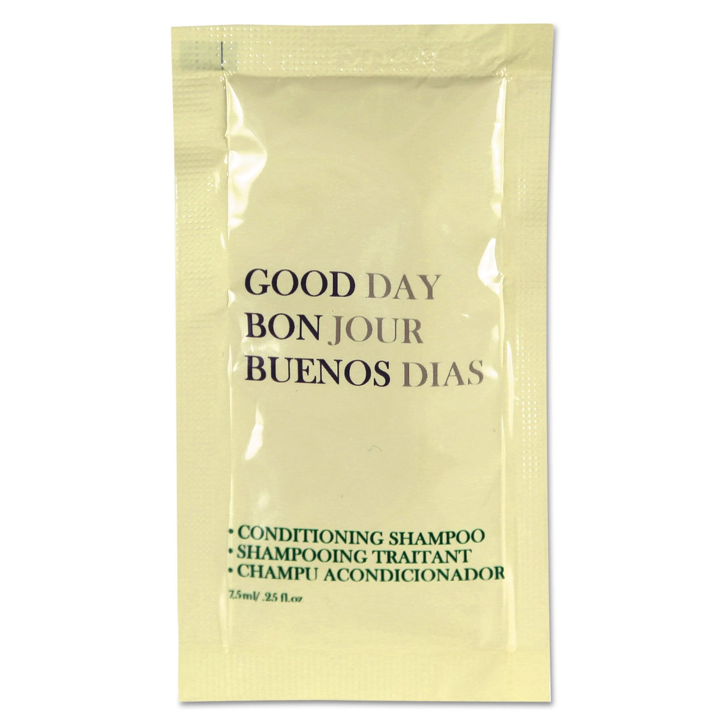 Good Day Conditioning Shampoo, Fresh Scent, 0.25 oz, 500/Carton (485)