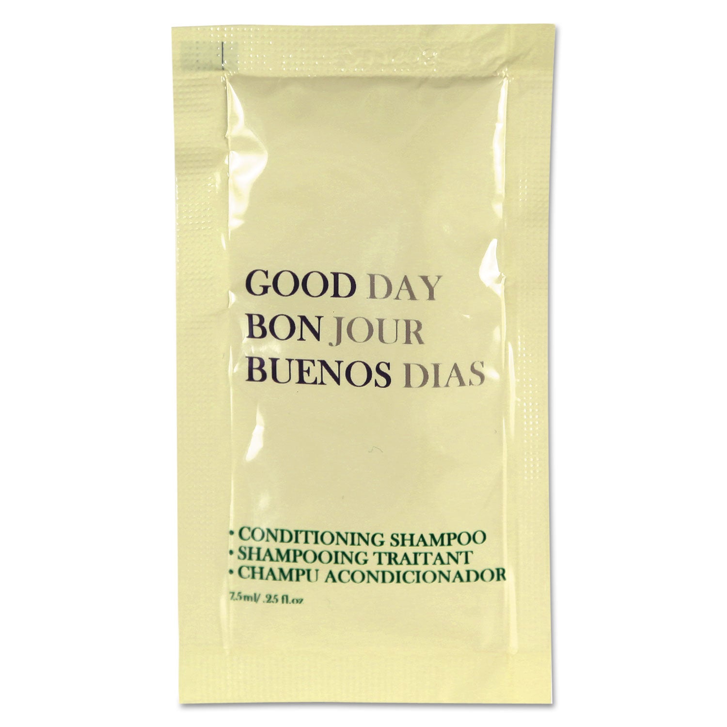 Good Day Conditioning Shampoo, Fresh Scent, 0.25 oz, 500/Carton (485)