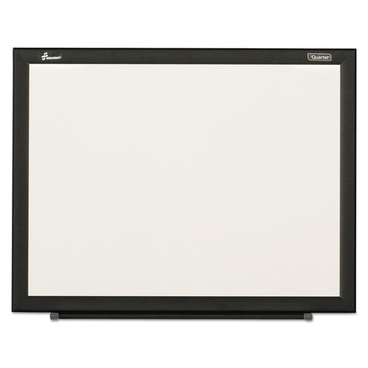 AbilityOne 7110016511293, SKILCRAFT Non-Magnetic Melamine Dry Erase Board, 24 x 18, White Surface, Black Aluminum Frame