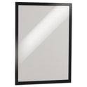 Durable DURAFRAME Sign Holder, 11 x 17, Black Frame, 2/Pack (476901)