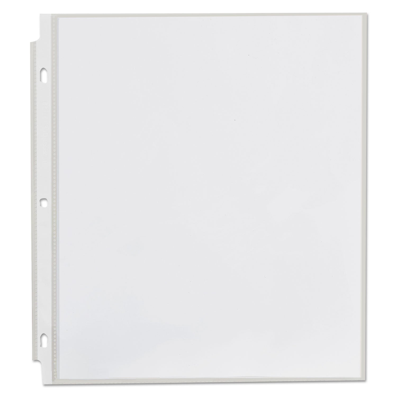 Universal Standard Sheet Protector, Standard, 8.5 x 11, Clear, Non-Glare, 100/Box (21121)