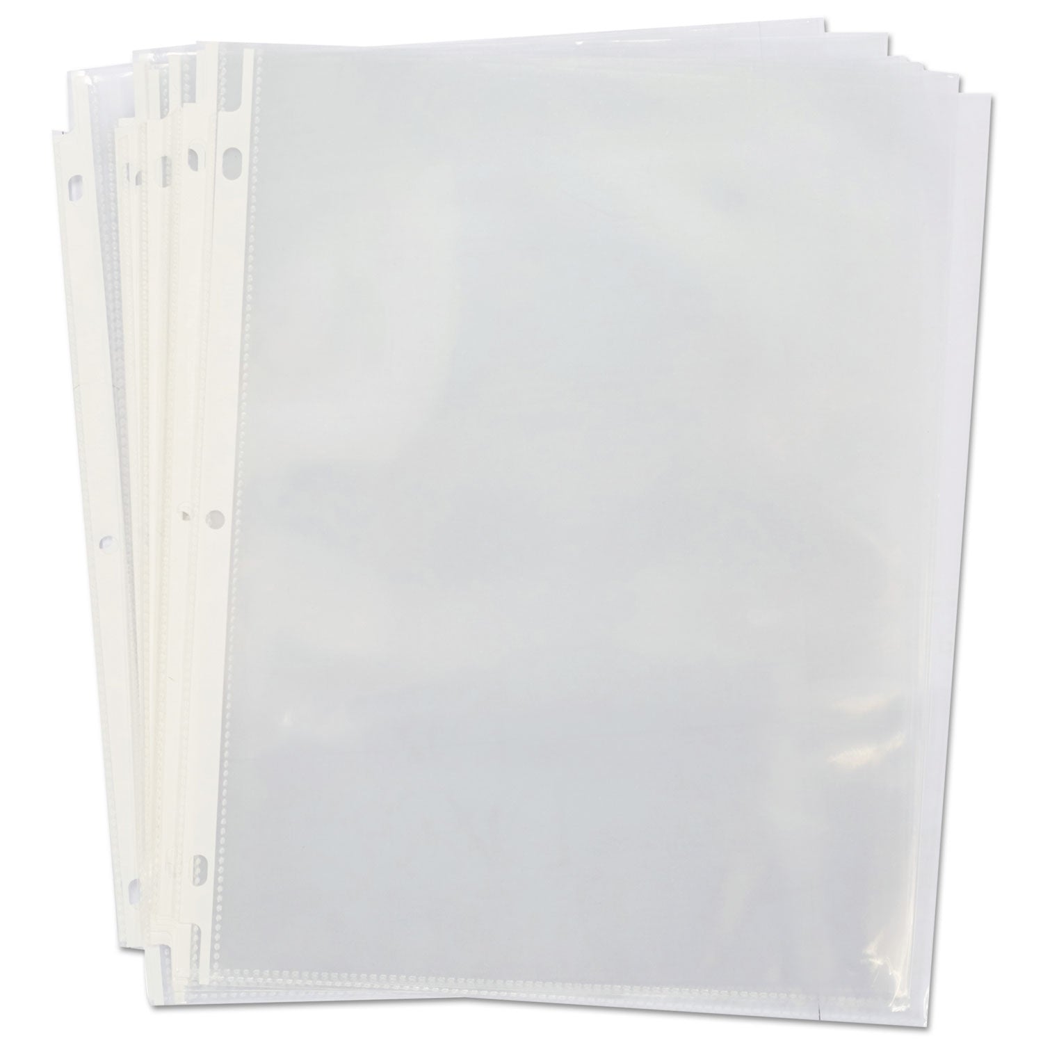 Universal Top-Load Poly Sheet Protectors, Economy, Letter, 100/Box (21130)