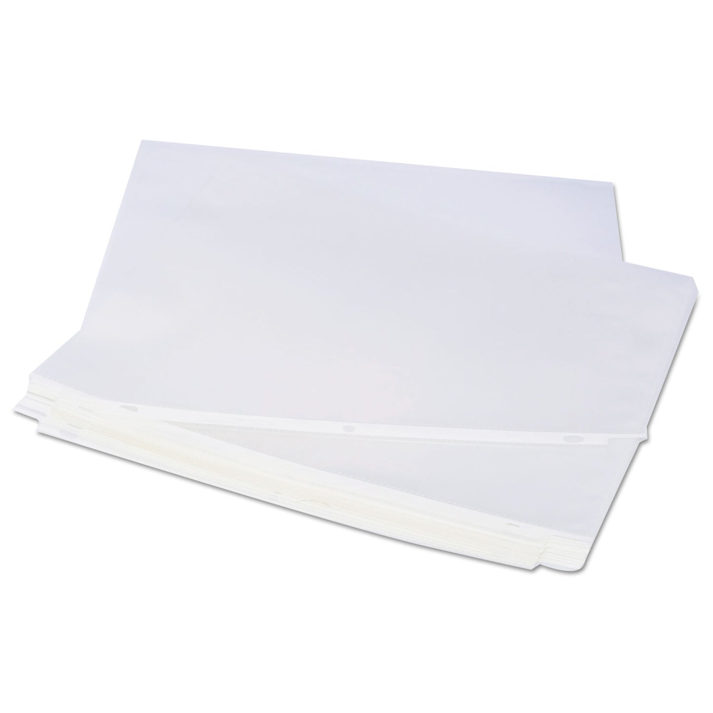 Universal Top-Load Poly Sheet Protectors, Standard Gauge, Letter, Clear, 50/Pack (21124)