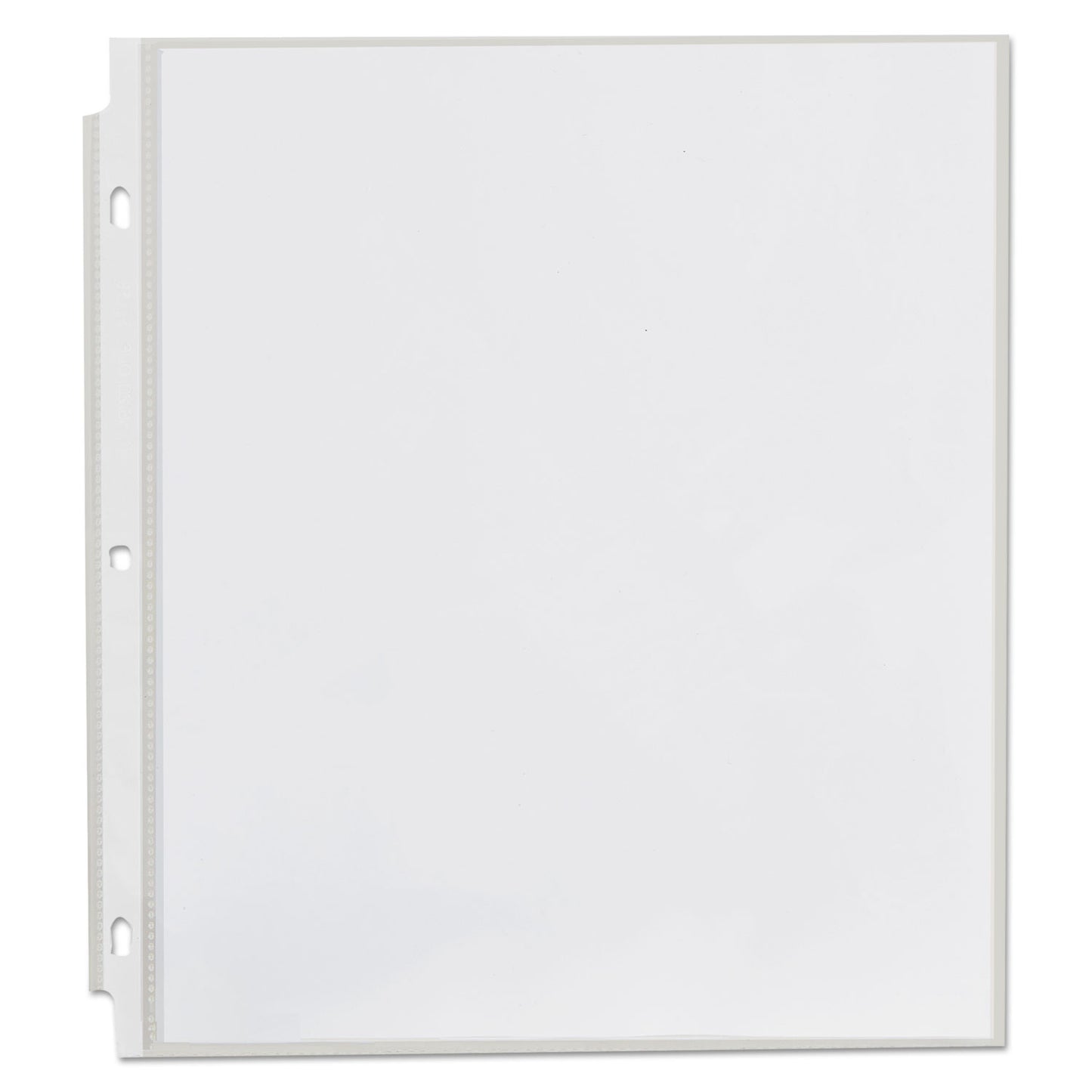 Universal Top-Load Poly Sheet Protectors, Economy, Letter, 100/Box (21130)