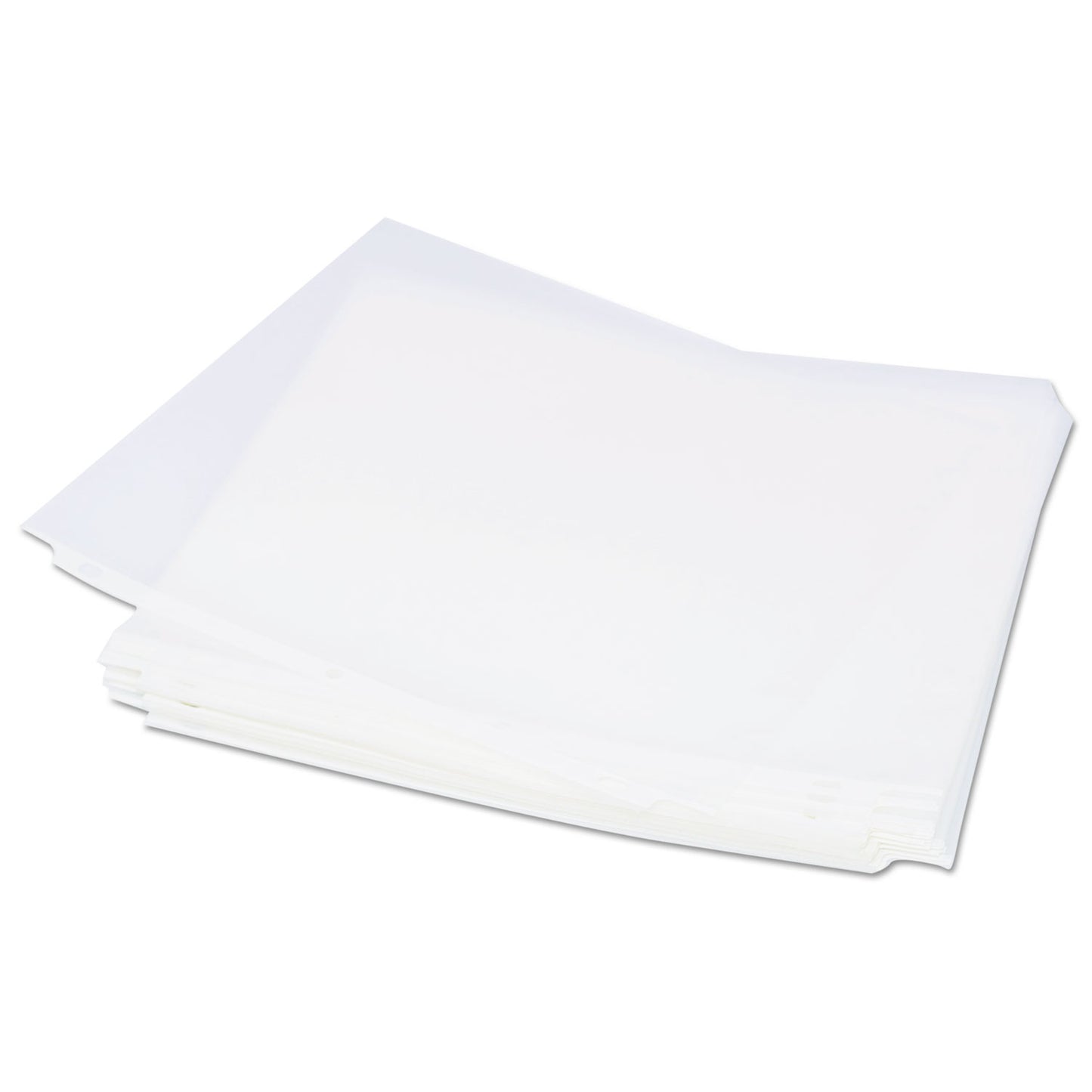 Universal Top-Load Poly Sheet Protectors, Heavy Gauge, Nonglare, Clear 50/Pack (21129)