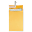 Quality Park Redi-Strip Kraft Expansion Envelope, #13 1/2, Square Flap, Redi-Strip Adhesive Closure, 10 x 13, Brown Kraft, 25/Pack (93336)