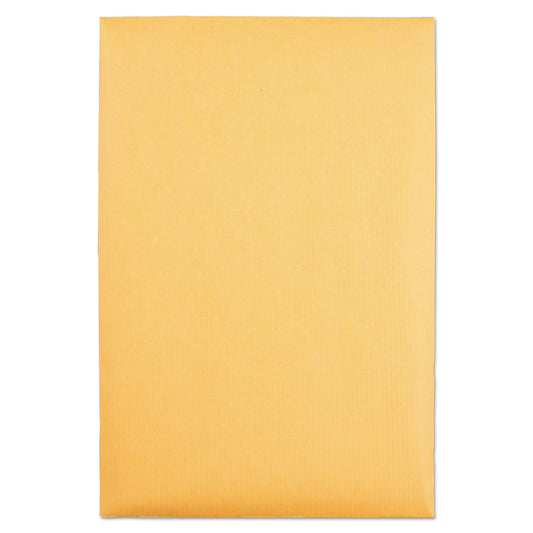 Quality Park Park Ridge Kraft Clasp Envelope, #55, Square Flap, Clasp/Gummed Closure, 6 x 9, Brown Kraft, 100/Box (43055)