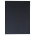 Universal Casebound Hardcover Notebook, 1-Subject, Wide/Legal Rule, Black Cover, (150) 10.25 x 7.63 Sheets (66353)