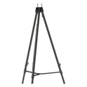 Quartet Aluminum Heavy-Duty Display Easel, 38" to 66" High, Aluminum, Black (56E)