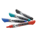 Quartet EnduraGlide Dry Erase Marker, Broad Chisel Tip, Assorted Colors, 4/Set (5001M)