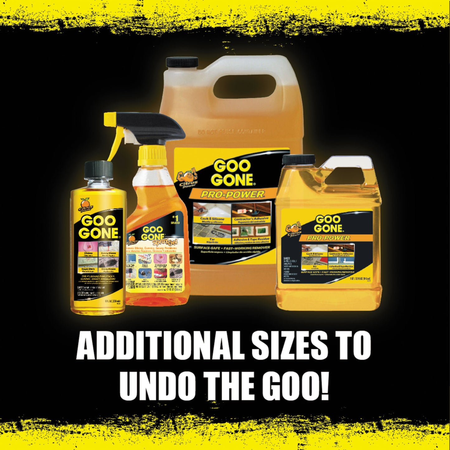 Goo Gone Pro-Power Cleaner, Citrus Scent, 1 qt Bottle, 6/Carton (2112CT)