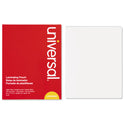 Universal Laminating Pouches, 3 mil, 9" x 11.5", Gloss Clear, 100/Box (84622)