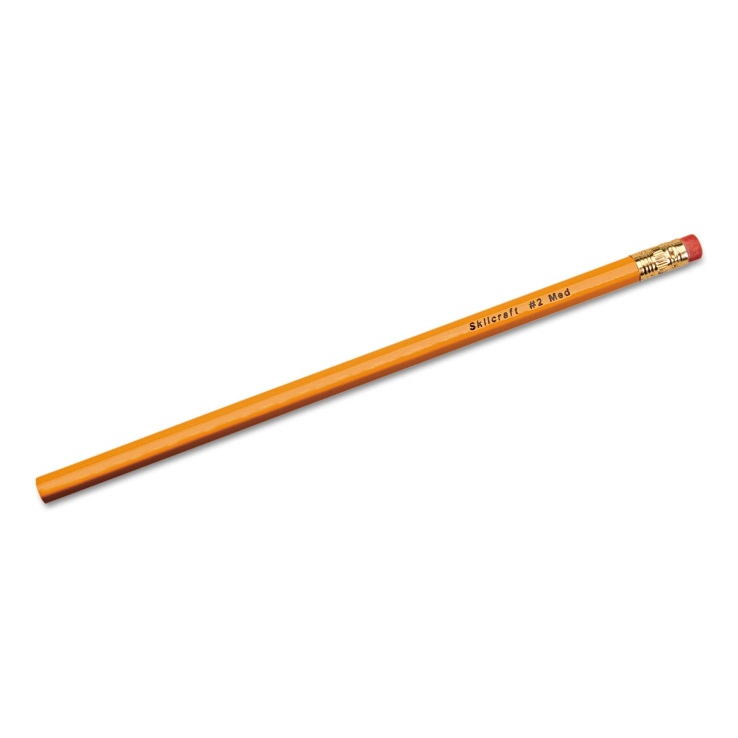 AbilityOne 7510002815234, SKILCRAFT Woodcase Pencil, HB (#2), Black Lead, Yellow Barrel, Dozen