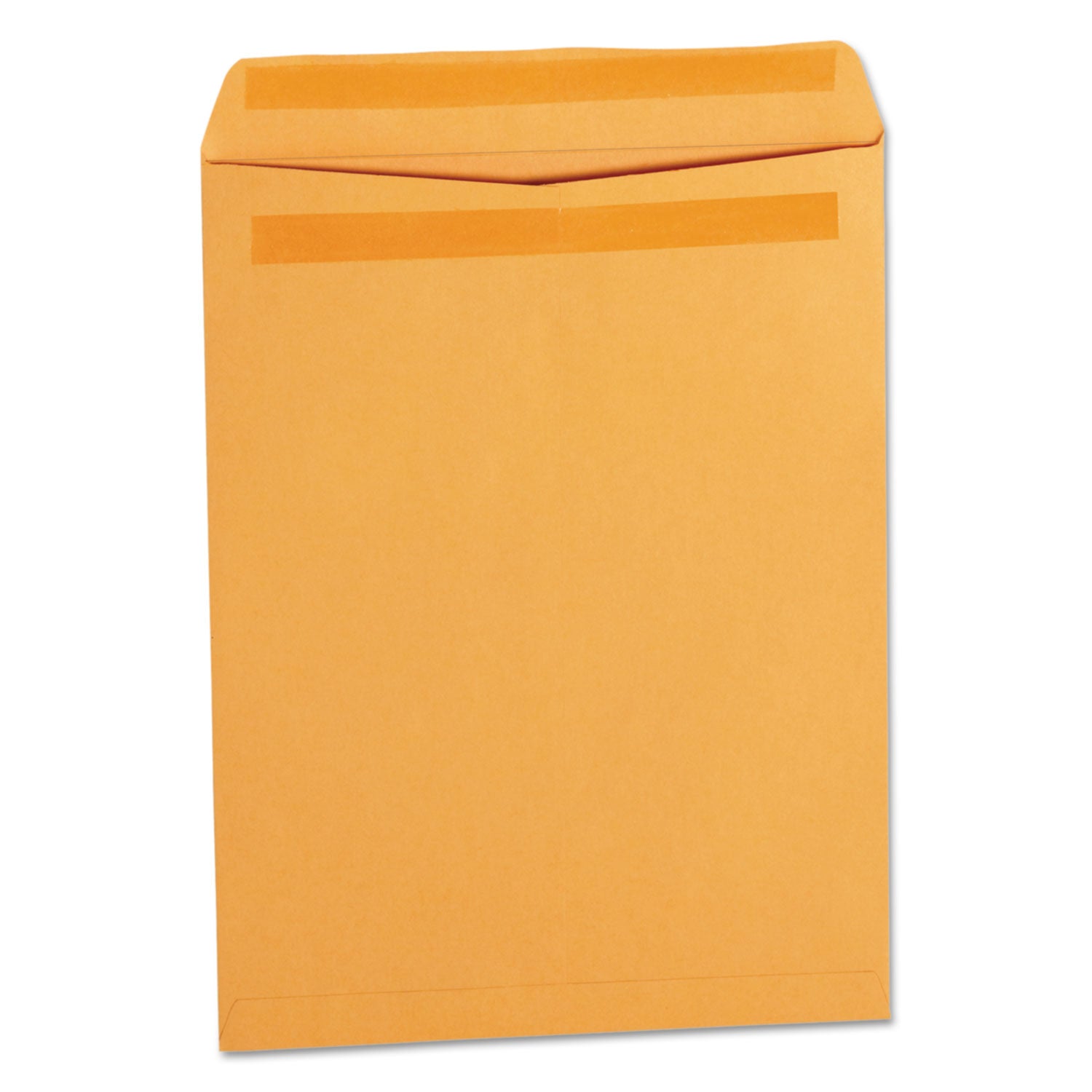 Universal Self-Stick Open End Catalog Envelope, #12 1/2, Square Flap, Self-Adhesive Closure, 9.5 x 12.5, Brown Kraft, 250/Box (35291)