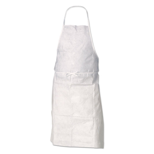 KleenGuard A20 Apron, 28" x 40",  One Size Fits All, White (36550)