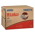 WypAll L20 Towels, BRAG Box, Multi-Ply, 12.5 x 16.8, Unscented, White, 176/Box (34607)