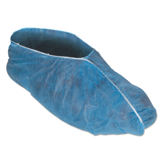 KleenGuard A10 Light Duty Shoe Covers, Polypropylene, One Size Fits All, Blue, 300/Carton (36811)