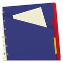 Filofax Notebook, 1-Subject, Medium/College Rule, Red Cover, (112) 8.25 x 5.81 Sheets (B115008U)