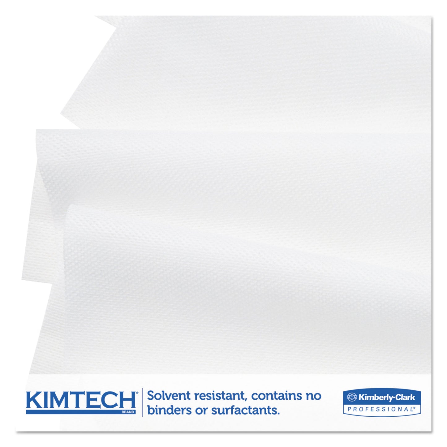 Kimtech SCOTTPURE Wipers, 1/4 Fold, 12 x 15, White, 100/Box, 4/Carton (06121)