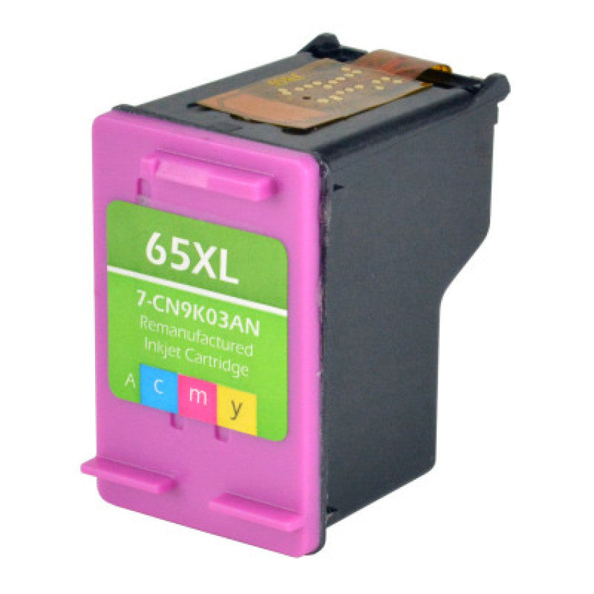 Elite 65XL, (N9K03AN) High-Yield Tri-Color Ink Cartridge