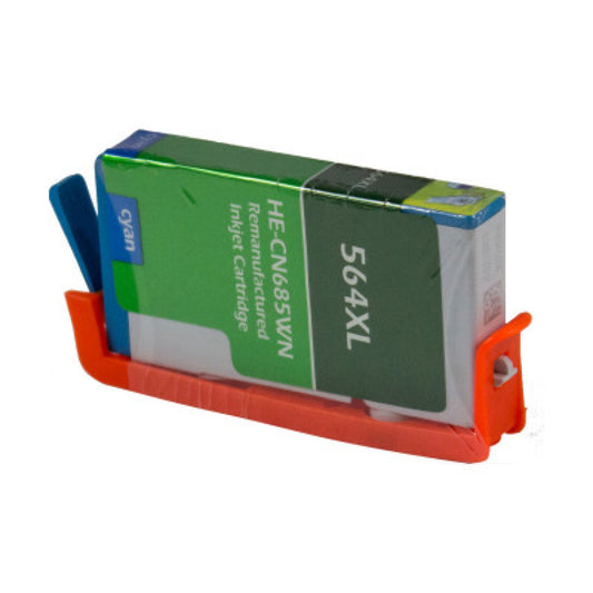 Elite 564XL, (CB323WN) High-Yield Cyan Ink Cartridge