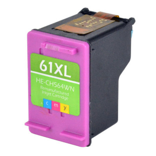 Elite 61XL, (CH564WN) High-Yield Tri-Color Ink Cartridge