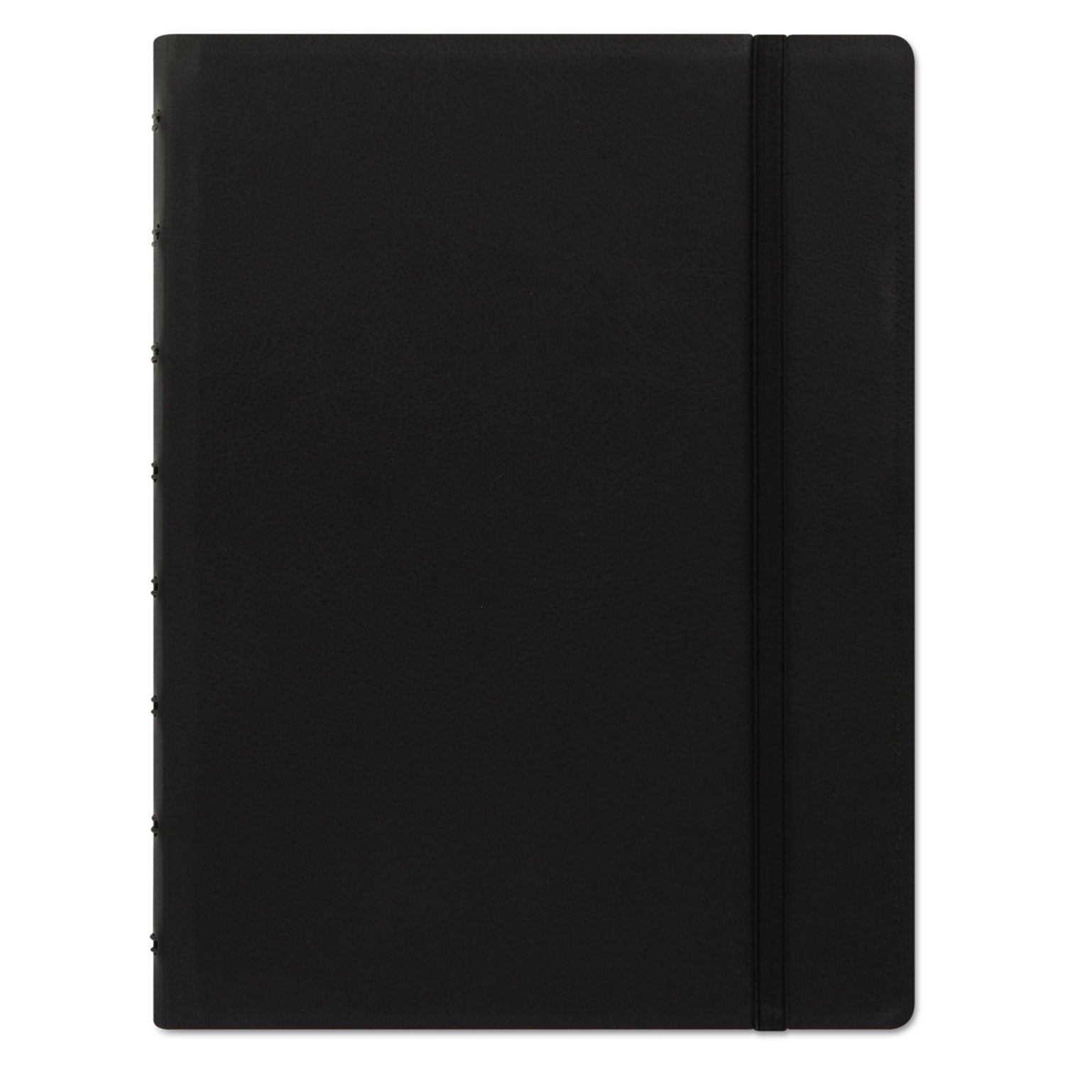 Filofax Notebook, 1-Subject, Medium/College Rule, Black Cover, (112) 8.25 x 5.81 Sheets (B115007U)