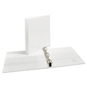 Avery Heavy-Duty Non Stick View Binder with DuraHinge and Slant Rings, 3 Rings, 1" Capacity, 11 x 8.5, White, (5304) (05304)