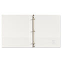 Avery Durable View Binder with DuraHinge and Slant Rings, 3 Rings, 0.5" Capacity, 11 x 8.5, White (17002)