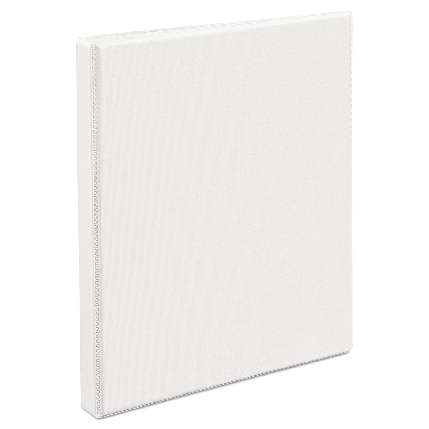 Avery Durable View Binder with DuraHinge and Slant Rings, 3 Rings, 0.5" Capacity, 11 x 8.5, White (17002)