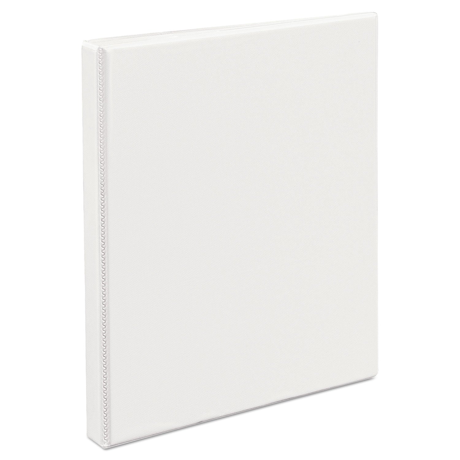 Avery Durable View Binder with DuraHinge and Slant Rings, 3 Rings, 0.5" Capacity, 11 x 8.5, White (17002)