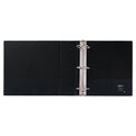 Avery Durable Non-View Binder with DuraHinge and Slant Rings, 3 Rings, 3" Capacity, 11 x 8.5, Black (27650)