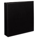 Avery Durable Non-View Binder with DuraHinge and Slant Rings, 3 Rings, 2" Capacity, 11 x 8.5, Black (27550)